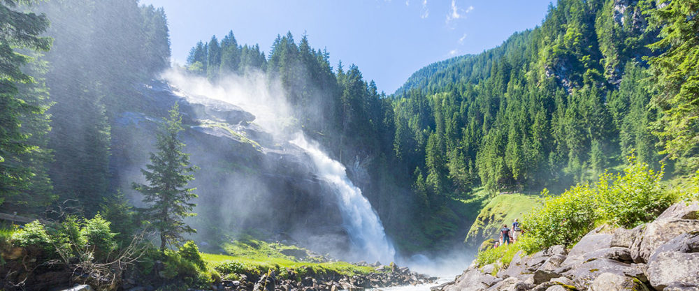 Pfandlinghof Grossarl, Ausflugsziele Salzburger Land, Krimmer Wasserfaelle