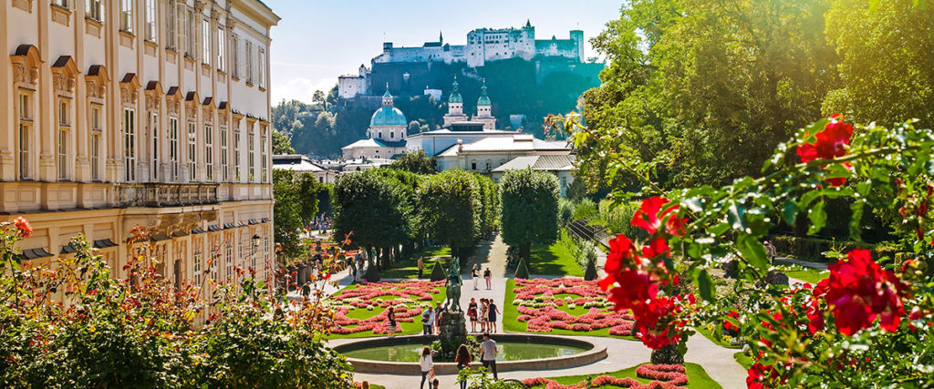 Pfandlinghof Grossarl, Ausflugsziele Salzburger Land, Mirabellgarten Stadt Salzburg