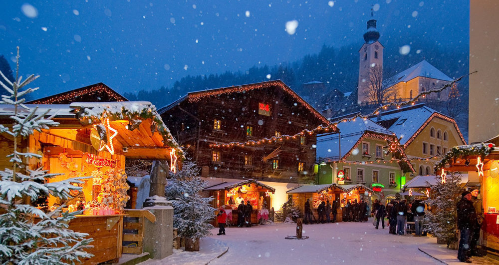 Pfandlinghof Grossarl, Winterurlaub in Österreich, Salzburger Bergadvent, Weihnachten im Ort